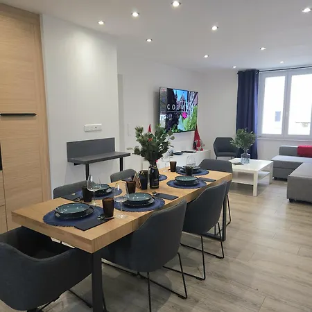 Apartment Familial- T3 Luxe- Borne Ve- Recharging Station - 5min De La Gare-
